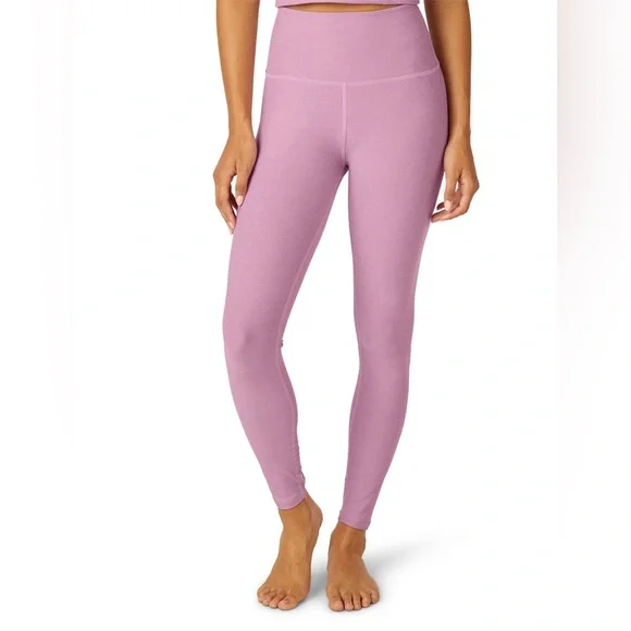 Beyond Yoga Pink/Purple High-Waisted Leggings Size XS - Picture 1 of 4